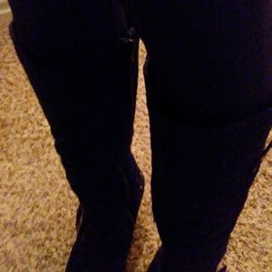 Trump Tall Black Boots